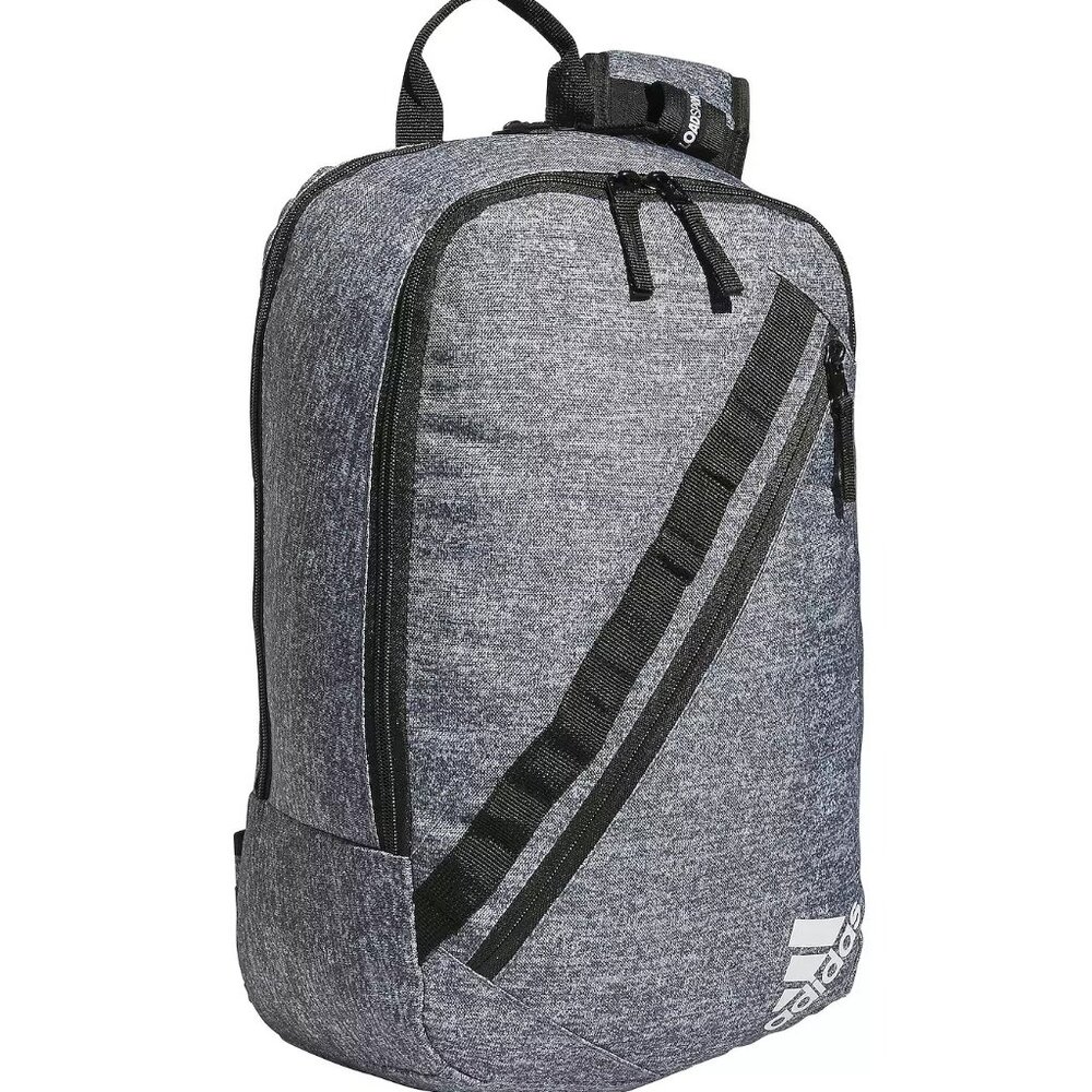 adidas Prime Sling Backpack in Gray / Black EUC